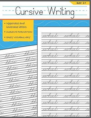 CURSIVE WRITING: WORDS CURSIVE HANDWRITING WORKBOOK FOR By Aaa **BRAND NEW**