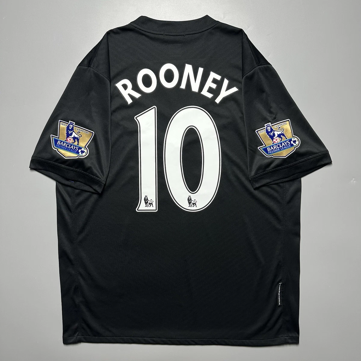 Nike Black Manchester United International Club Soccer Fan Apparel