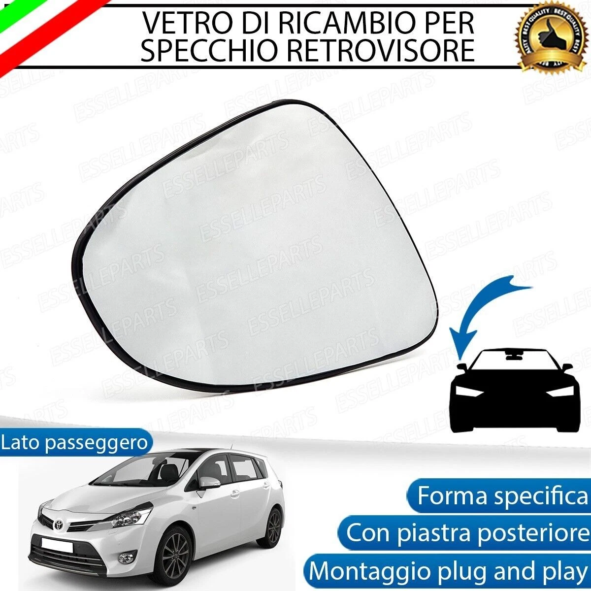 Freccia Specchietto Toyota Auris in Accessori e Ricambi Auto