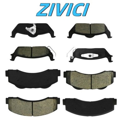 Full Set 8Pcs Ceramic Brake Pads D1414 D1012 For Ford F-150 2010-2011