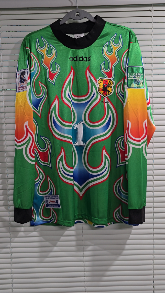 JAPAN GOALKEEPER 1998 - 若林 源三 (Wakabayashi Genzō) - XL (Run