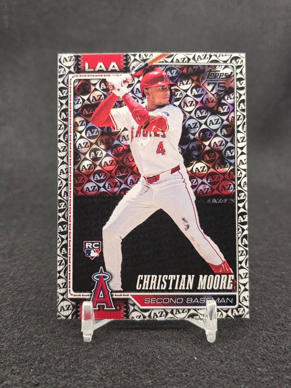 2026 Topps Series 1 #147 Christian Moore Spring Training RC Rookie Angels