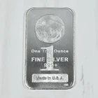 1oz .999 Fine SILVER Buffalo Bar Bullion USA Highland Mint Pure One Troy Ounce