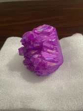 Rock cloud Healing Crystal Natural Titanium Light Purple Rock Quartz Cluster