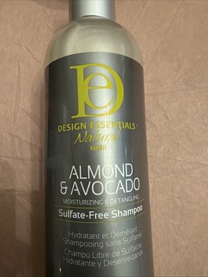 Natural Almond Avocado Moisturizing Detangling Sulfate-Free Shampoo 12 oz