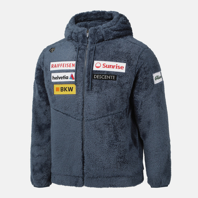 新品タグ付 DESCENTE S.I.O HIGH GRAED JACKET DESCENTE KOREA SWISS SKI High Loft Fleece Jacket NAVY ASIAN FIT | eBay