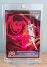 2020-21 Panini Illusions Tyrese Haliburton #153 Red #'d/99 Rookie