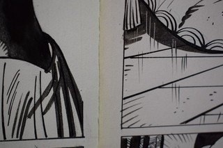 CIMPELLIN! Forbidden fairy tales pair of original boards with pencils on the back