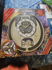 SEIKO Melodies in Motion Musical Wall Clock Special Collector's Edition QXM399BR