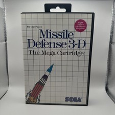 Missile Defense 3-D (Sega Master System) No Manual