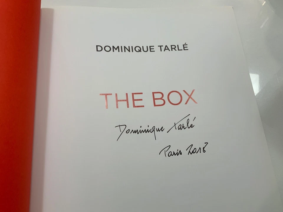 New SIGNED Numbered Limited The Box Dominique Tarle Rolling Stones Photographs - Imagem 2 de 4