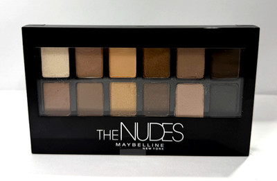 Maybelline The Nudes Eyeshadow Palette Makeup 12 Pigmented Matte