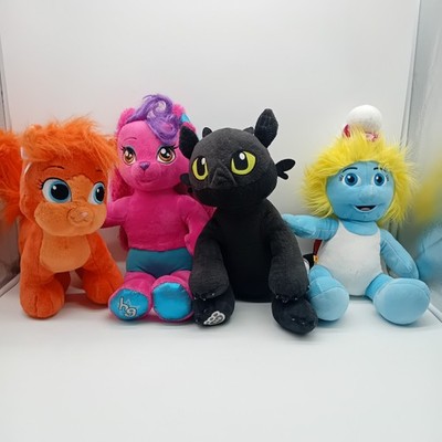 4x Build-A-Bear Workshop Kinder Film Plushes