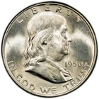 1950-D Franklin Half Dollar — photo from another recent sale