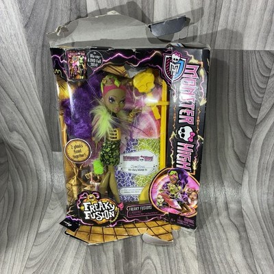 Monster High Freaky Fusion Clawvenus  Clawdeen Wolf Venus McFlytrap  MIB