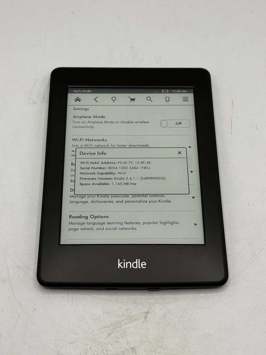 Amazon Kindle Paperwhite 5th Generation Tablets & eReaders for