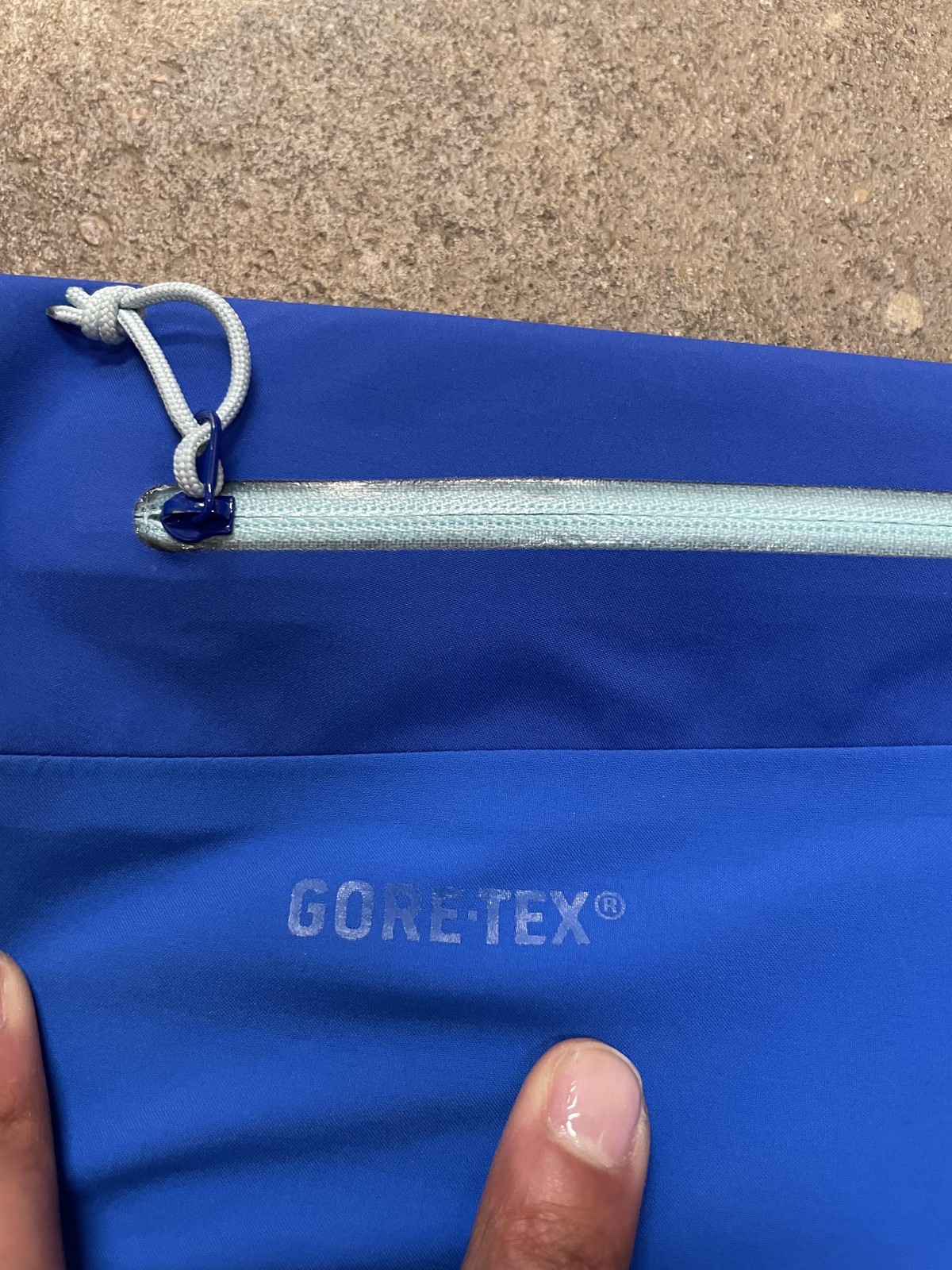 Arc'teryx Jacket Womens Medium Blue Gore Tex Hooded Waterproof Rain Shell Ski thumbnail 18