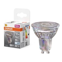 Osram Led Glas Reflektor PAR16 2,4W = 35W GU10 230Lm Kalt Neutralweiß 4000K 36°