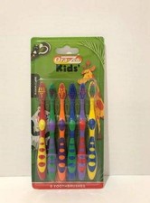 Kids Multi Color Toothbrush Soft, 6-Pack