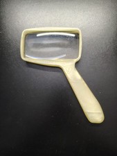 Bausch Lomb 1940s Blonde Pearl Ivory Lucite Magnifying Glass