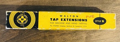 Vintage Walton Tap Extension Style B 5/16 In Original Box 