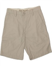 DOCKERS Mens Chino Shorts W30 Medium Beige Cotton CJ30