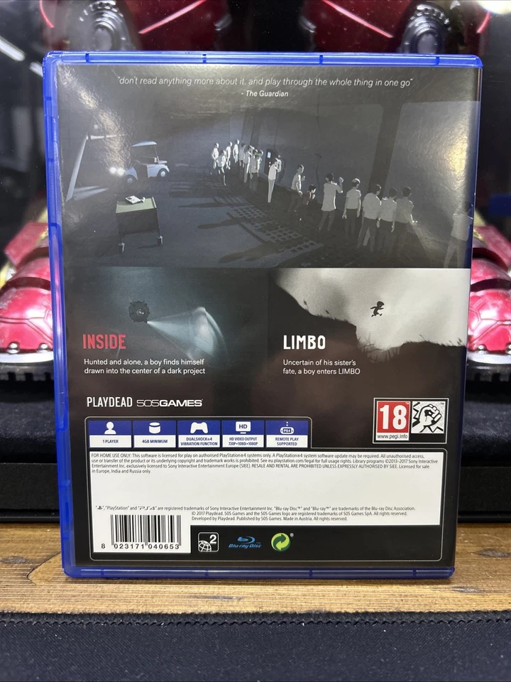 Inside Limbo Double Pack PS4 with Poster And Art Card PlayStation 4 - image 2 of 3