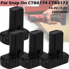 4X for SNAP ON 14.4V 7.2V Battery CTB8174 CTB8172 CT825DB CT861DB Micro Lithium