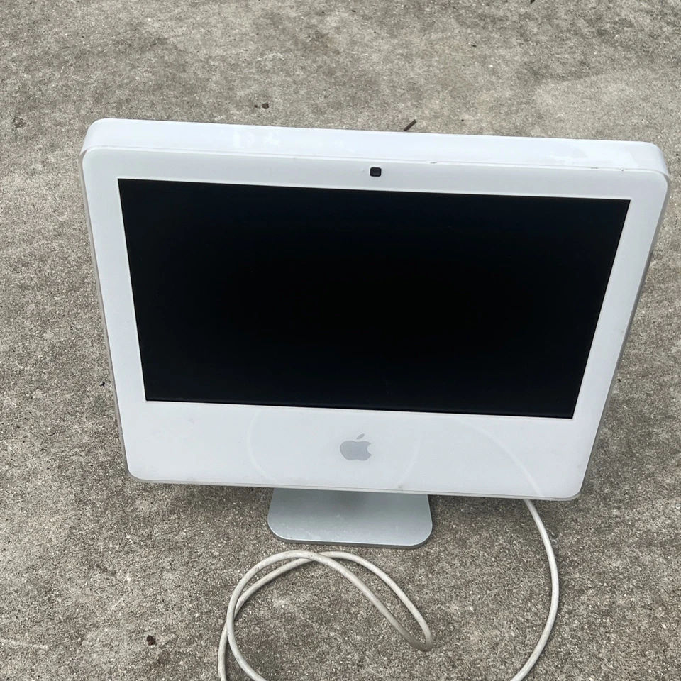 Apple iMac 17 in All In One Computer Bare Unit L White/Gray 1GB RAM A1195 - Image 2 of 4