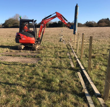 Fence Post Driver - Operated Hire, £38.50 per hour