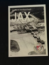 NAACS Airline Trading Card JAX Airport Rare And Hard To Find Card