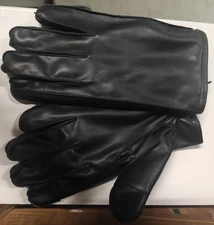 Calvin Klein Men's Side Zipper Glove Black XL