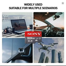Sony Ultra Micro SD Memory Card 1024GB Storage compatible with Phone Tablet