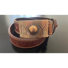 VINTAGE 90'S BOY LONDON BOY BUCKLE BELT 32