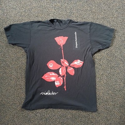 Depeche Mode Violator Shirt L 80s Synth Pop New Wave New Order The Cure Bauhaus