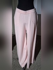House of CB Womens Pink Knit Wool Cashmere Pu...