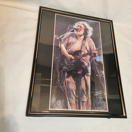 Jerry Garcia Poster 16 x 20" gerahmt "Long Island 1998 Hail Jan" - Bild 2 von 15