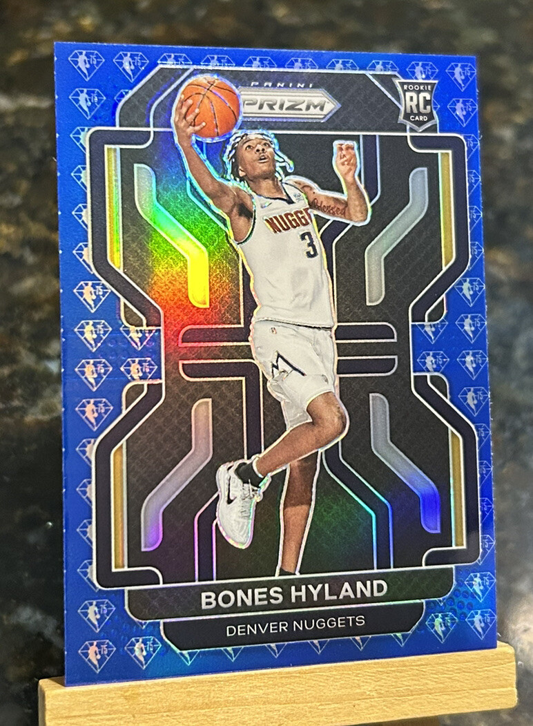 NBA DONRUSS Bones Hyland RC サインカード Amazon.com: 2021-22 Panini Donruss Holo Pink Laser Parallel