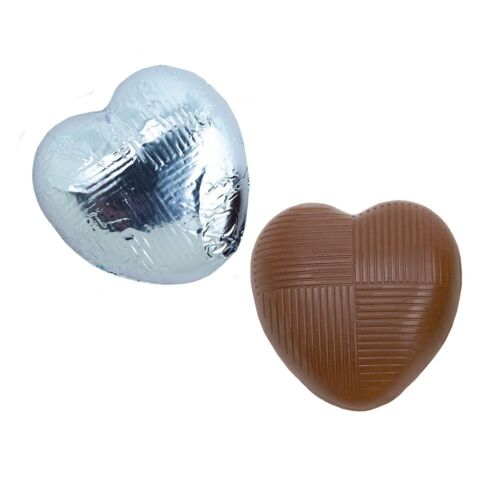Milk Chocolate Foil Wrapped Hearts (x82 Hearts) - Picture 18 of 46