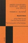 Johann Peter Uz and German Anacreonticism: The Emancipation of the Aesthetic by Newell E. Warde (Paperback, 1978)