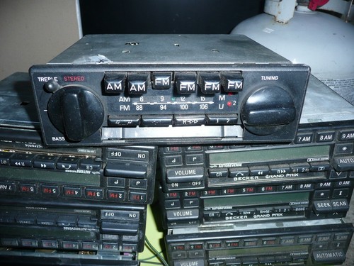 Becker Grand Prix electronic 612 V2 Radio BE0612 for Mercedes W123 W126 R107 Sl - Bild 12 von 15