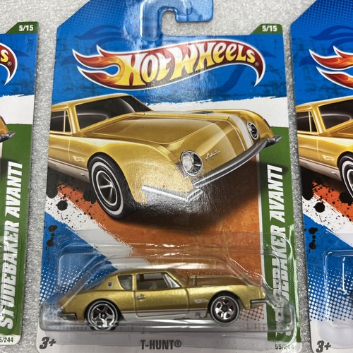 Hot Wheels Treasure Hunt(5)2011 Studebaker Avanti 5/15 #55/244 2/US 3/Int. B189 - Picture 3 of 20