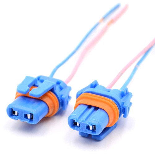 2Pcs 9005 9006 Adapter Wiring Harness Socket For Car Headlight Fog Light - Picture 2 of 9