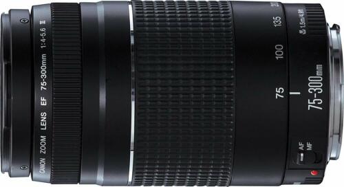 Canon EF 75-300 mm f/4-5.6 III teleobiettivo zoom autofocus fotocamera reflex Canon BN. - Foto 4 di 11