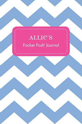 Allie's Pocket Posh Journal, Chevron -  NEW Andrews Mcmeel  2016