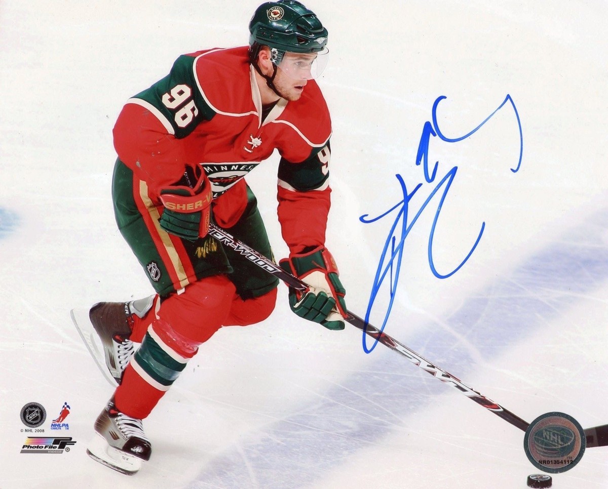 Minnesota Wild PIERRE-MARC BOUCHARD Signed Card