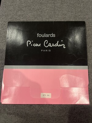 Pierre Cardin Paris Schal (Chanel Hermès Dior Louis Vuitton Guy Laroche )