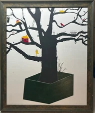 JUDY KERMIS BLOTNICK 'Tree of Life' Modern COMTEMPORARY Woman Painting