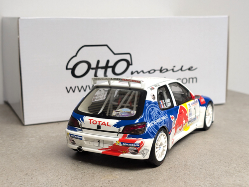 1:18 Otto Mobile Peugeot 306 Maxi Kitcar Loeb Red Bull OT829 NEU - Bild 5 von 7