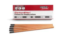 Lincoln Electric CarbonElite KP3800-1/8 Pointed Arc Carbon Gouging Rods 100 Pk